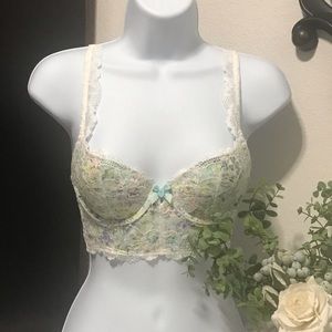 Body by Victoria Long Line Demi Bra in Lace